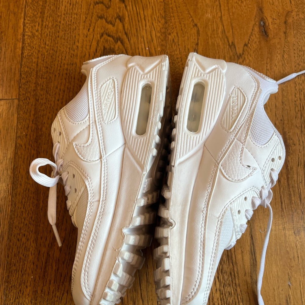 Nike Air Max White Athletic Shoes